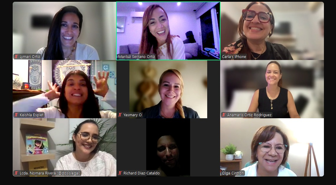 Otra captura de la primera reunión anual